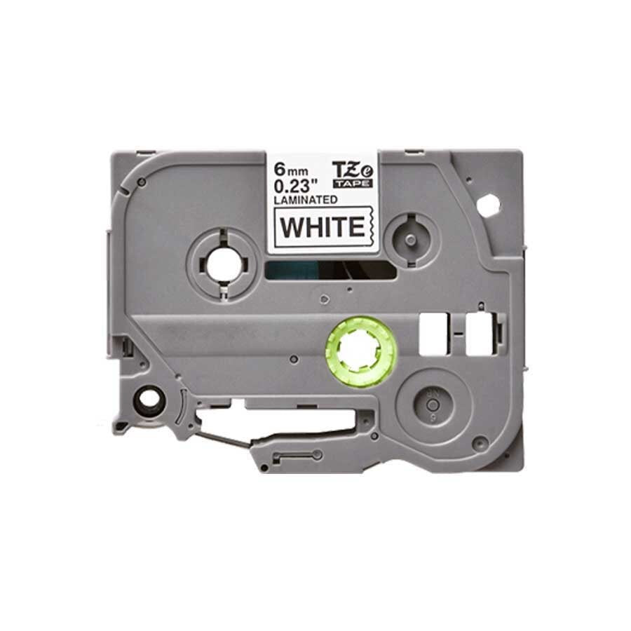 Brother TZ-211 Black/White 6mm Label Tape Cassette