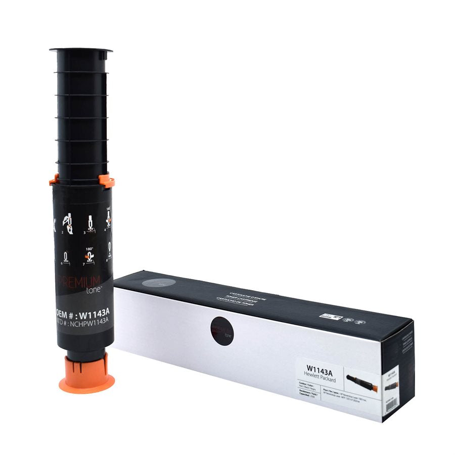 Premium Tone New Compatible HP Neverstop 143A Reload Kit Black 2.5K Toner Cartridge