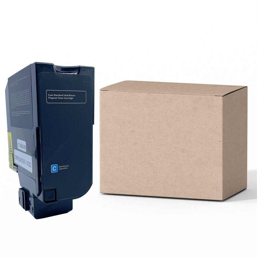 Premium Tone New Compatible Lexmark 74C1SC0 Cyan 7K Toner Cartridge