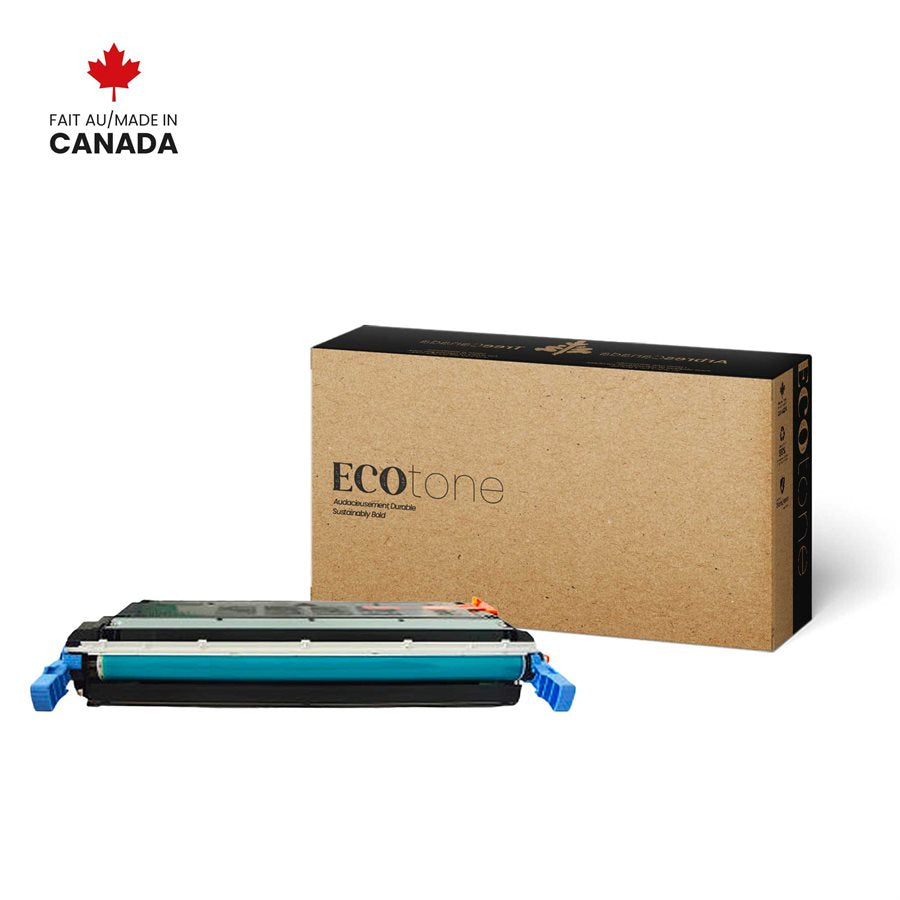 Eco Tone Remanufactured HP C9731A Cyan 12K Toner Cartridge