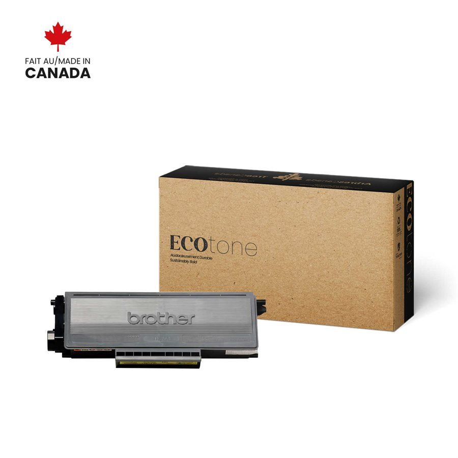 Eco Tone Remanufactured Brother TN650 8K Toner Cartridge
