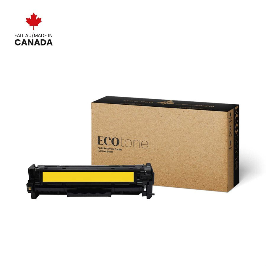 Eco Tone Remanufactured HP CF382A Yellow 2.7K Toner Cartridge