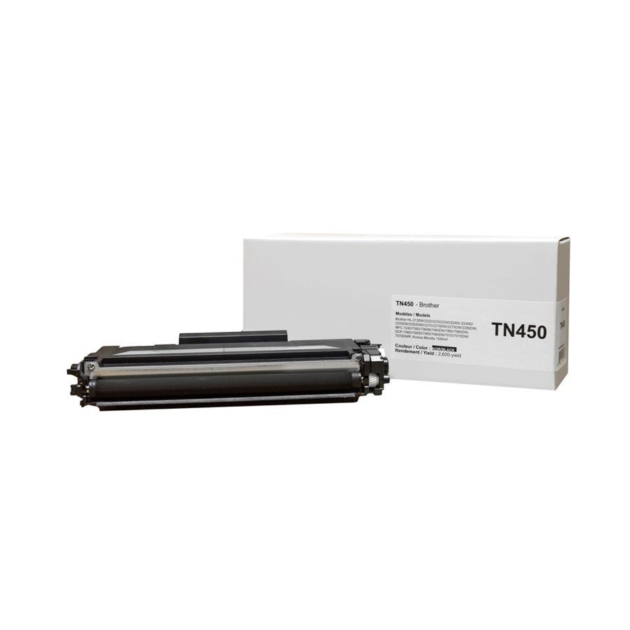 White Box New Compatible Brother TN450 2.6K Toner Cartridge