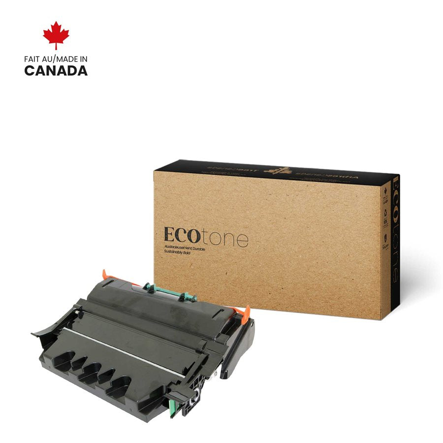 Eco Tone Remanufactured Lexmark T654X11A 36K Toner Cartridge