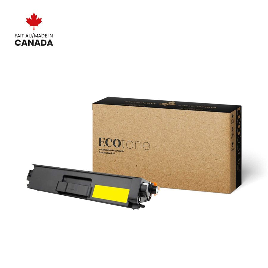 Eco Tone Remanufactured Brother TN336Y Yellow 3.5K Toner Cartridge