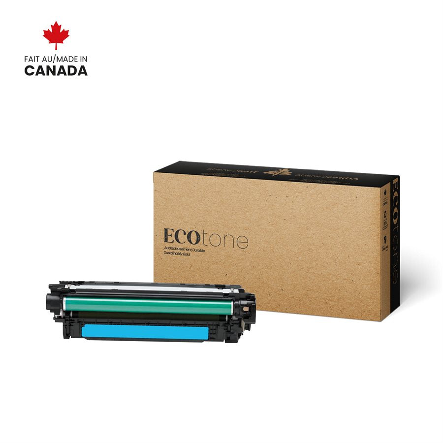 Eco Tone Remanufactured HP CE251A Cyan 7K Toner Cartridge