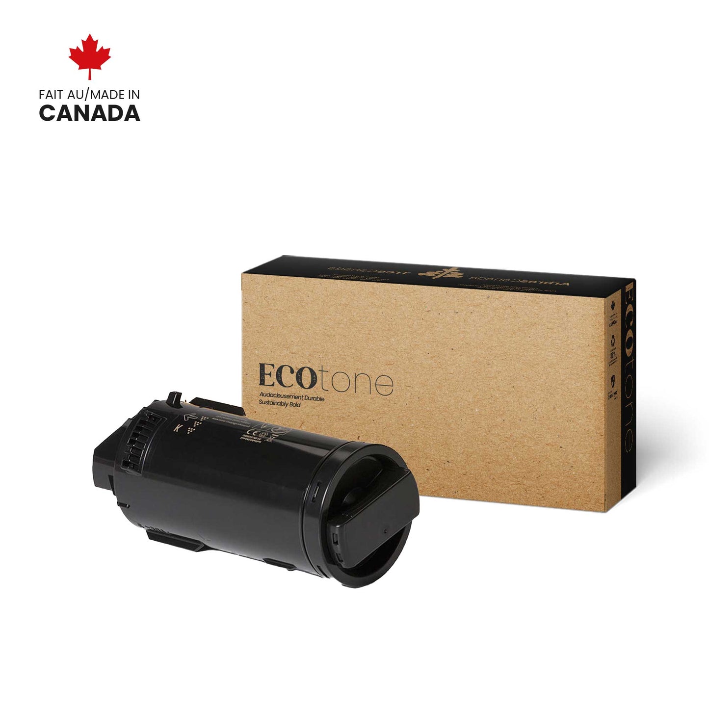 Eco Tone Remanufactured Xerox 106R03869 Black 12.1K Toner Cartridge