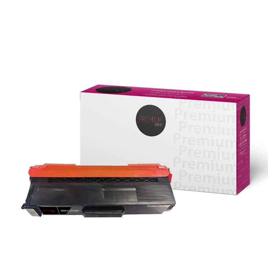 Premium Tone New Compatible Brother TN336 Magenta 3.5K Toner Cartridge