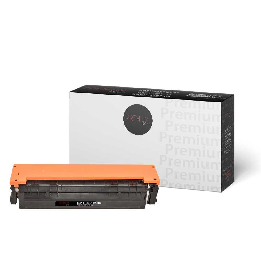 Premium Tone New Compatible Canon 045 HY 1246C001 Black 2.8K Toner Cartridge