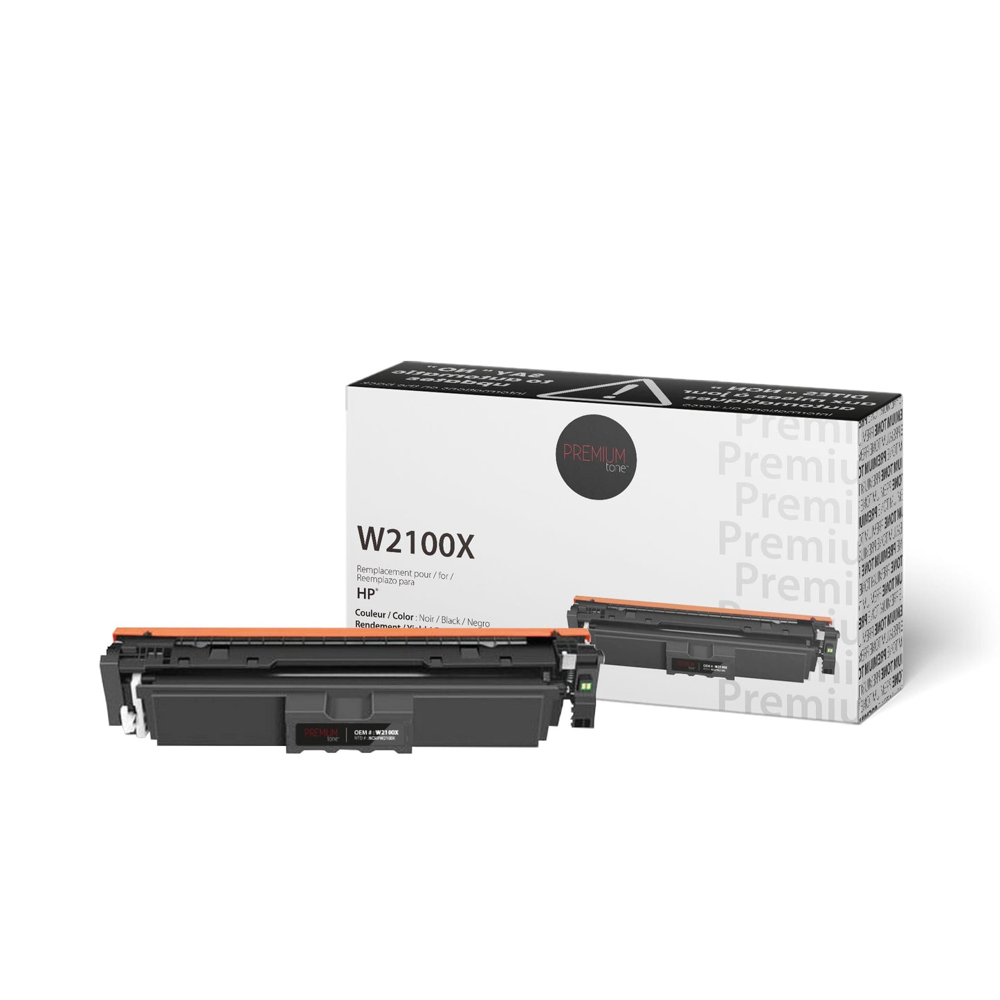 Premium Tone New Compatible HP W2100X YRTS Black 7.5K Toner Cartridge