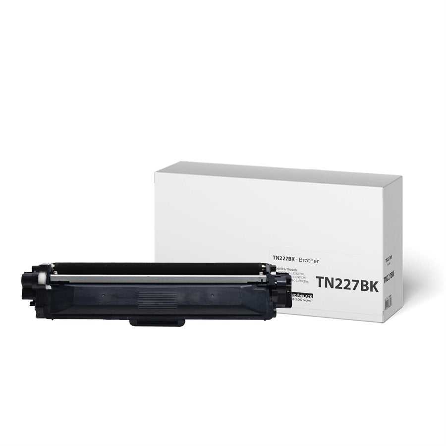 White Box New Compatible Brother TN227 Black 3K Toner Cartridge