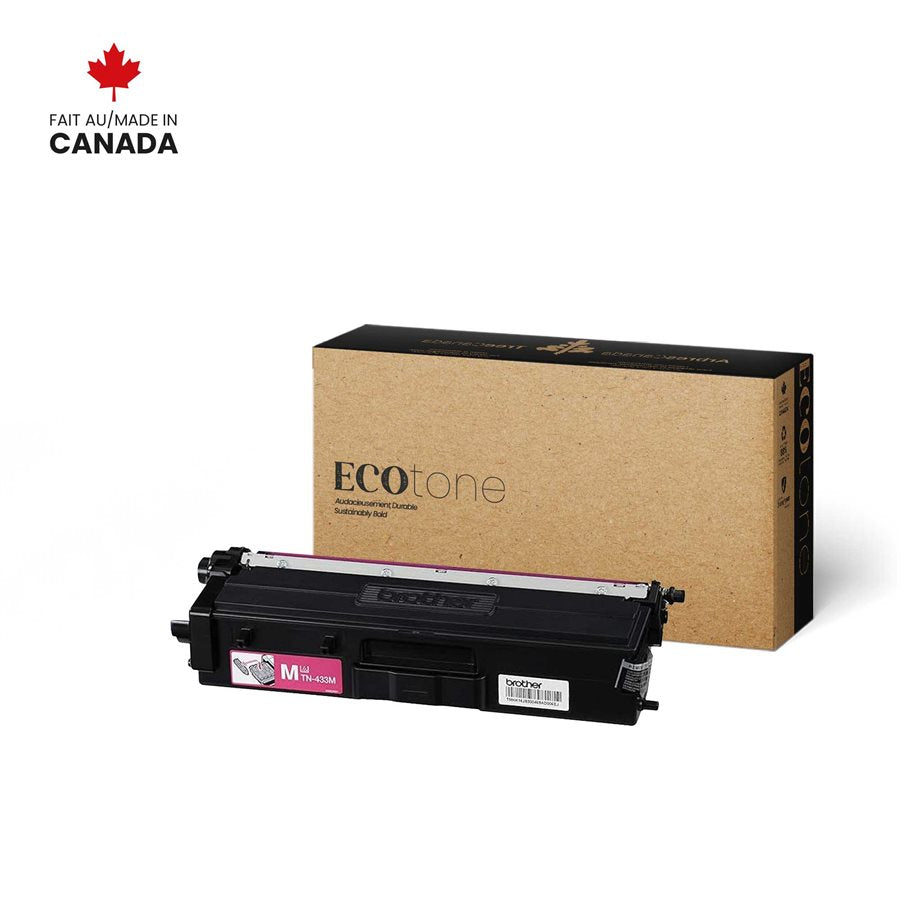 Eco Tone Remanufactured Brother TN433M Magenta 4K Toner Cartridge