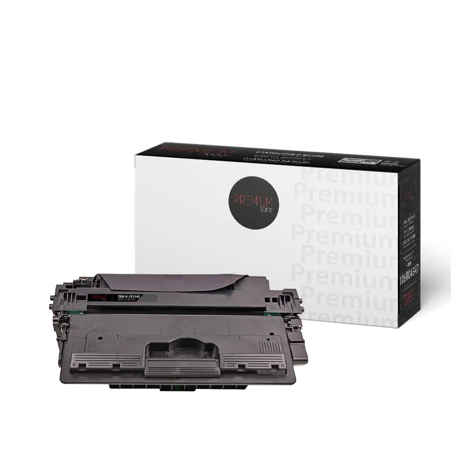 Premium Tone New Compatible HP CF214X (14X) Black 17.5K Toner Cartridge