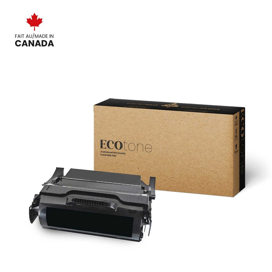 Eco Tone Remanufactured Lexmark T650H11A 25K Toner Cartridge
