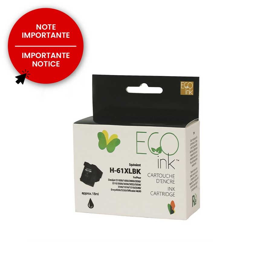 HP No. 61XL CH563WN Black