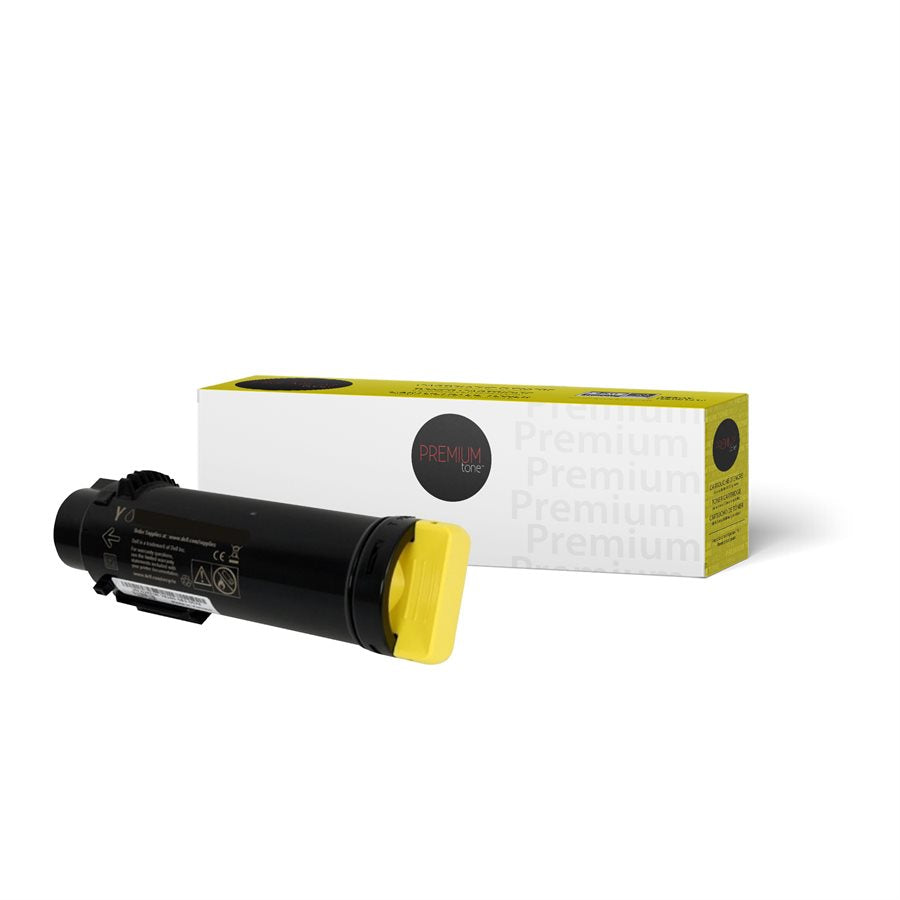 Premium Tone New Compatible Dell 3P7C4 / 593BBOZ Yellow 2.5K Toner Cartridge