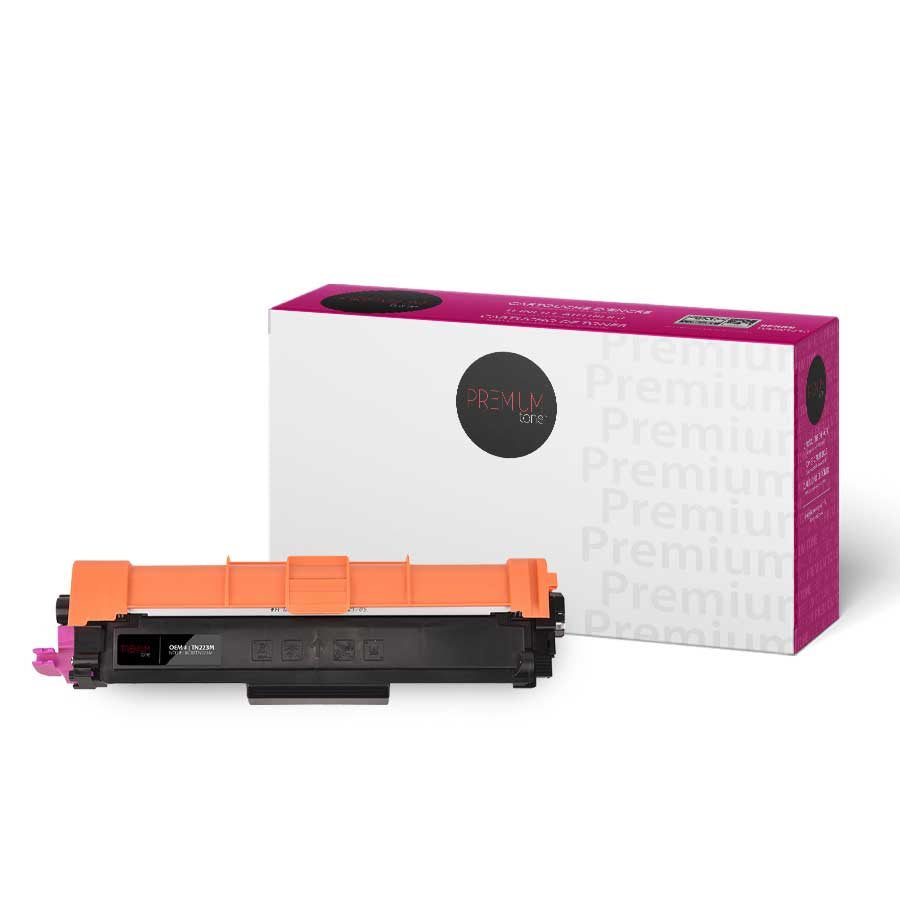 Premium Tone New Compatible Brother TN223 Magenta 1.3K Toner Cartridge
