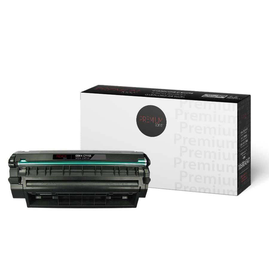 Premium Tone New Compatible HP C7115X 3.5K Toner Cartridge