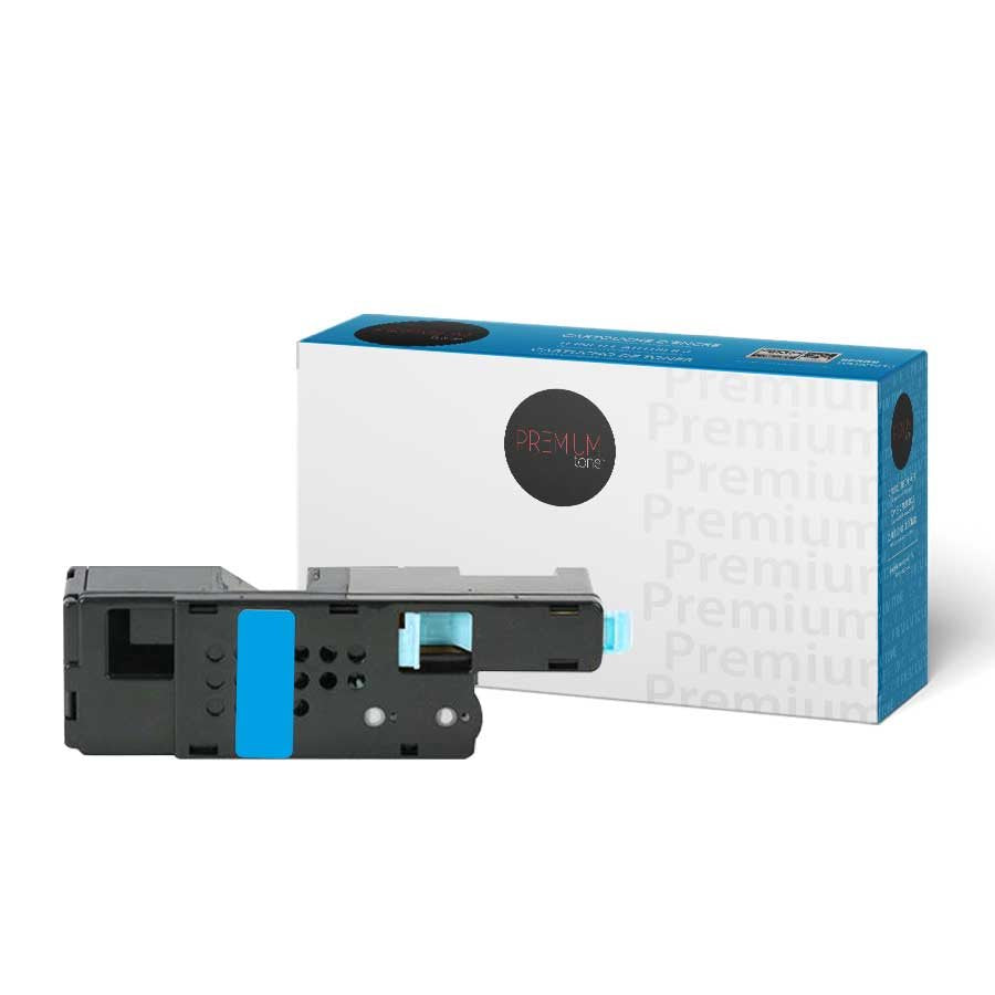 Premium Tone New Compatible Dell 125X/135X 3310777 Cyan 1.4K Toner Cartridge