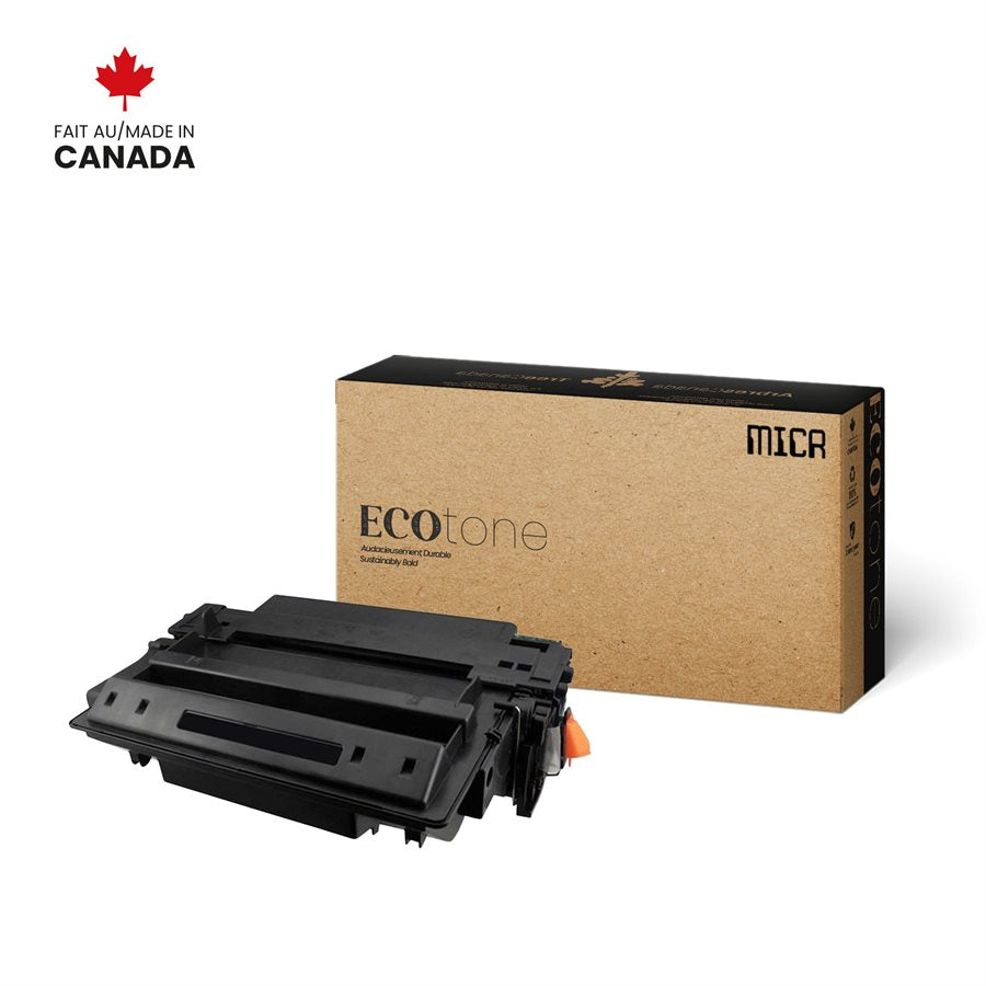 Eco Tone Remanufactured HP Q6511X MICR 12K MICR Toner Cartridge