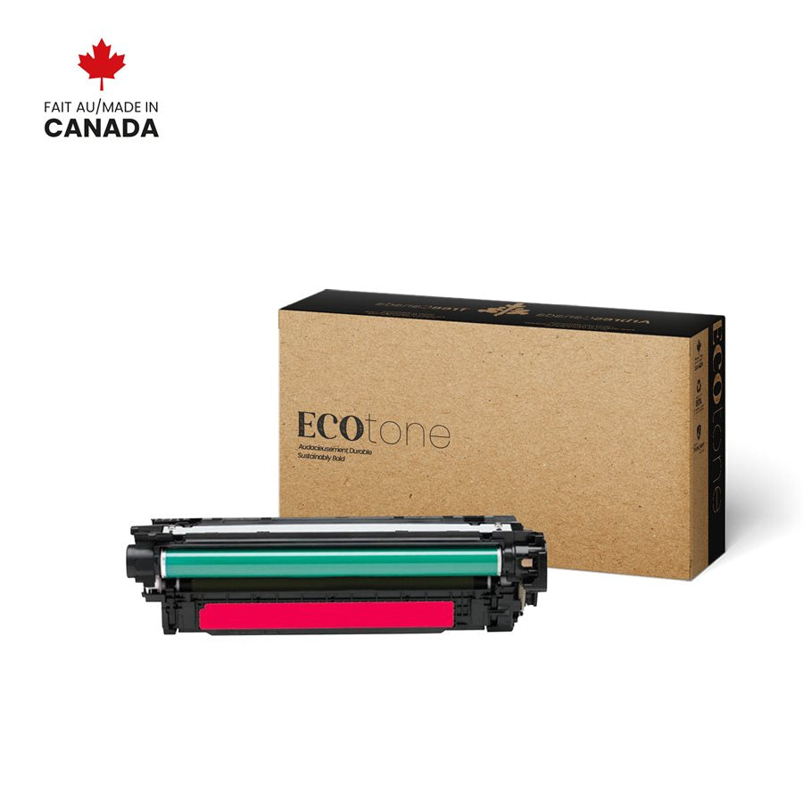 Eco Tone Remanufactured HP CE253A Magenta 7K Toner Cartridge
