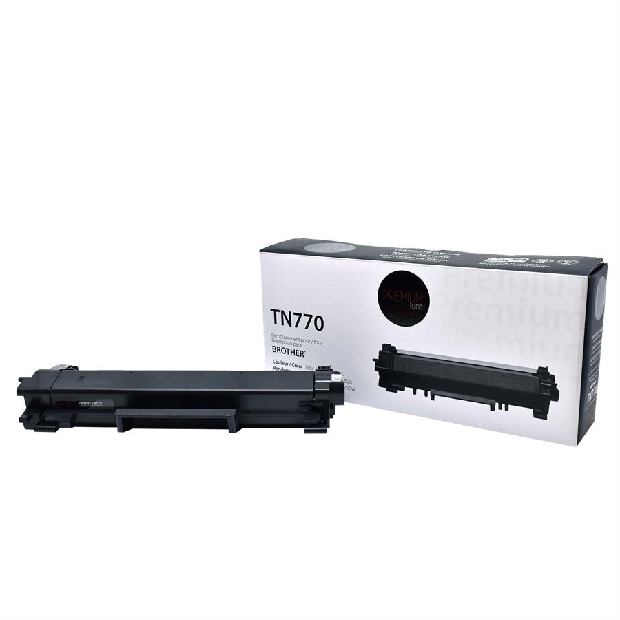 Premium Tone New Compatible Brother TN770 4.5K Toner Cartridge