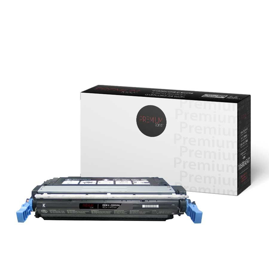 Premium Tone New Compatible HP 4700 Q5950A Black 11K Toner Cartridge