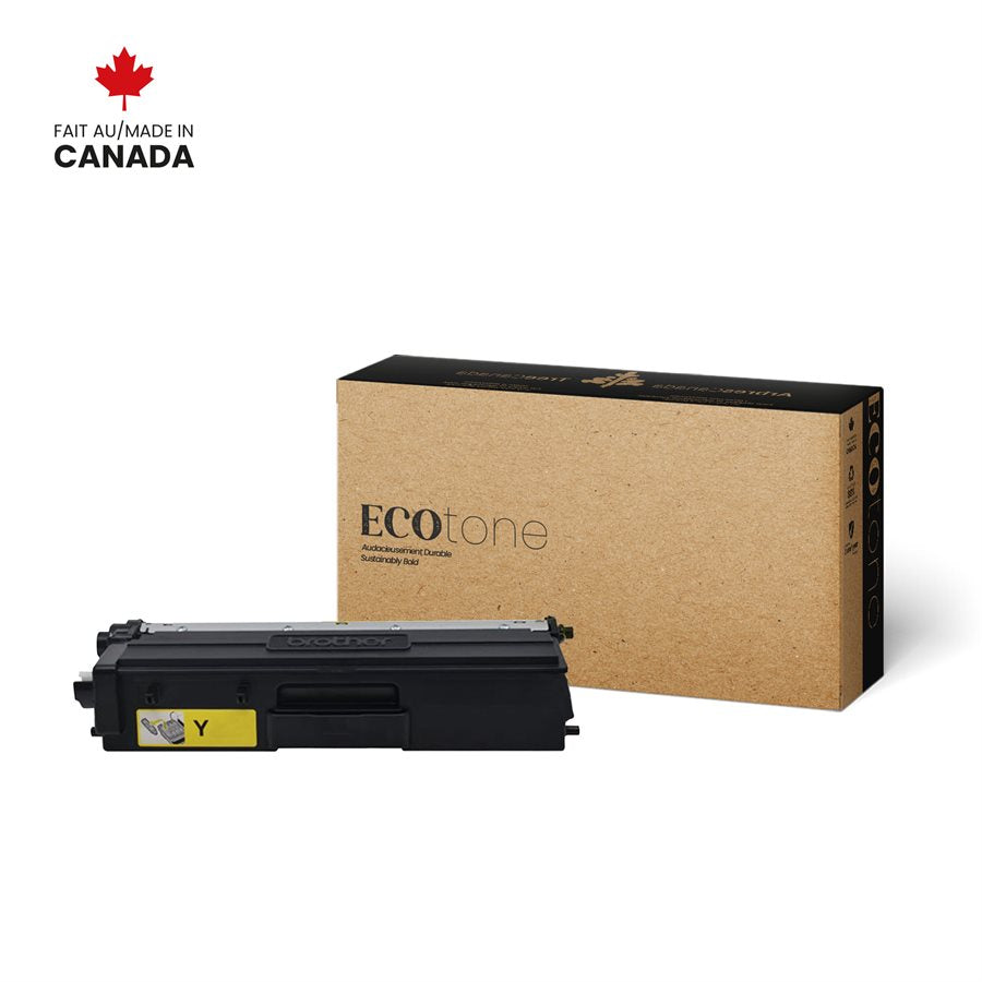 Eco Tone Remanufactured Brother TN436Y Yellow 6.5K Toner Cartridge