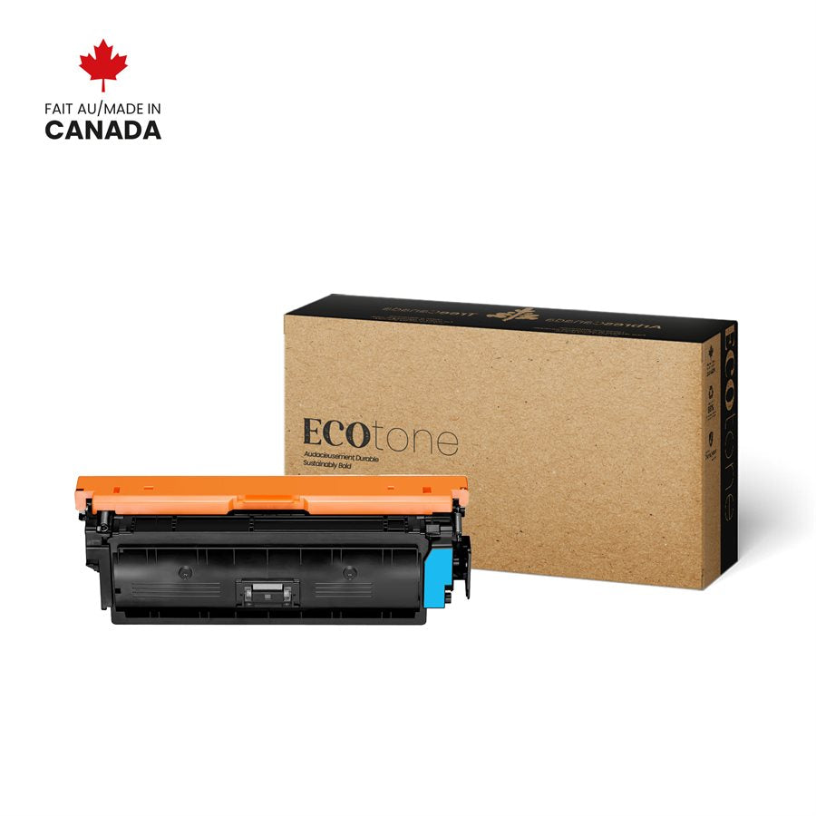 Eco Tone Remanufactured HP CF361X Cyan 9.5K Toner Cartridge