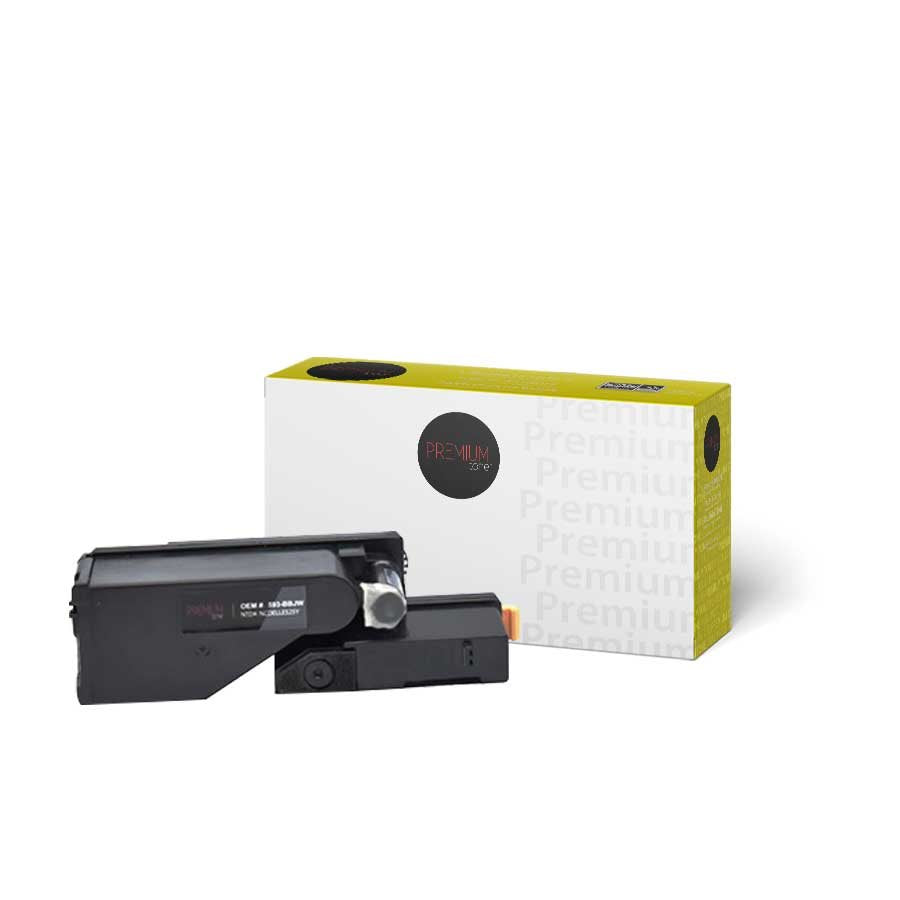 Premium Tone New Compatible Dell E525 593BBJW Yellow 1.4K Toner Cartridge