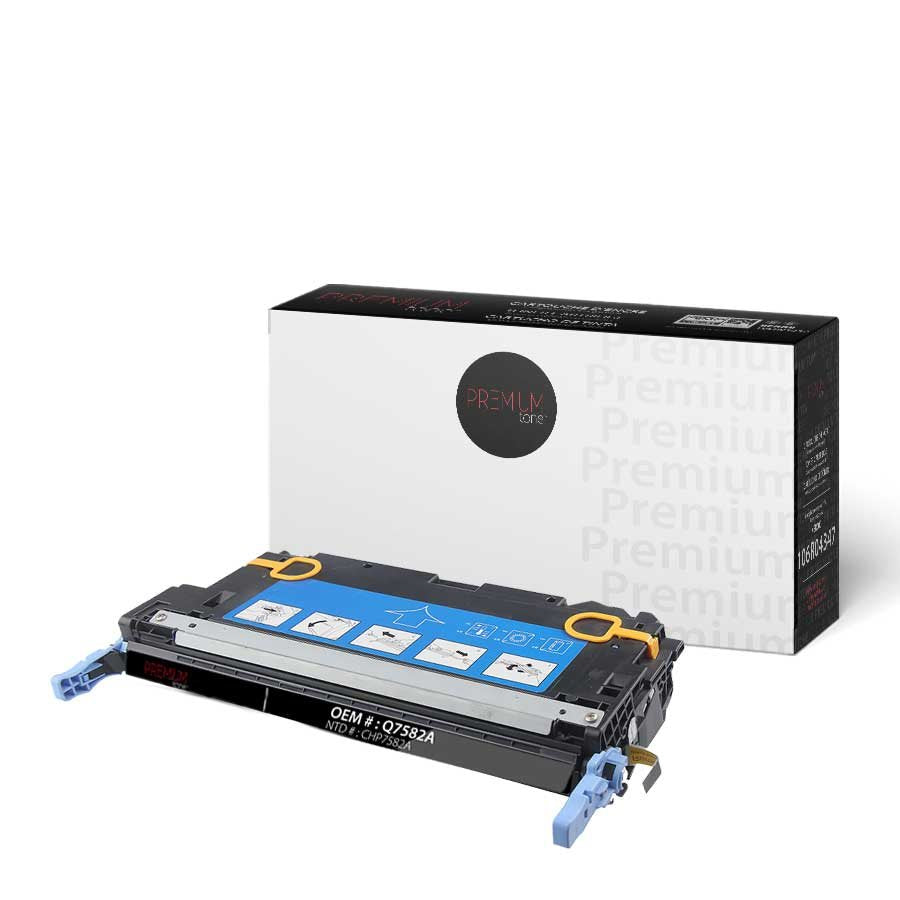 Premium Tone New Compatible HP 3505/3800 Q7582A Yellow Toner Cartridge
