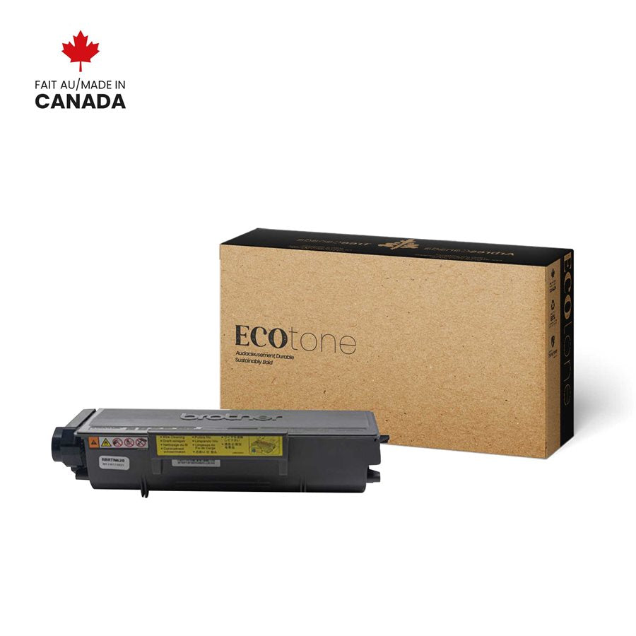 Eco Tone Remanufactured Brother TN620 3K Toner Cartridge