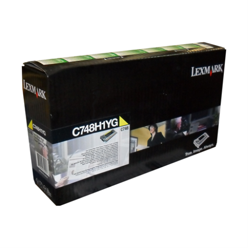 Lexmark C/X748 Yellow Return Program 10K Toner Cartridge