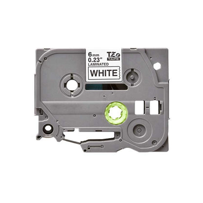 Brother TZ-211 Black/White 6mm Label Tape Cassette