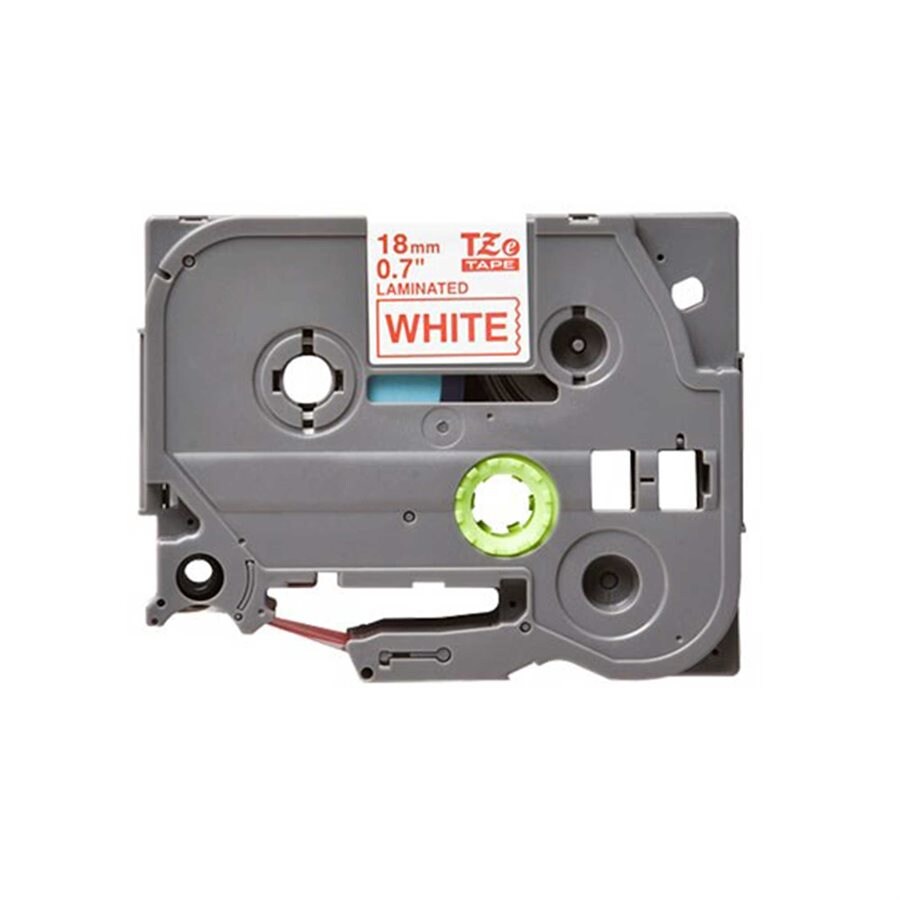 Brother TZe242 Red/White 18mm Label Tape Cassette