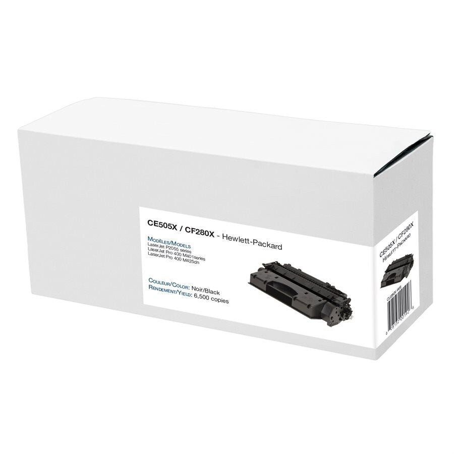 White Box New Compatible HP CE505X, CF280X / Canon 119 Universal 6.5K  Toner Cartridge