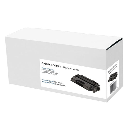 White Box New Compatible HP CE505X, CF280X / Canon 119 Universal 6.5K  Toner Cartridge
