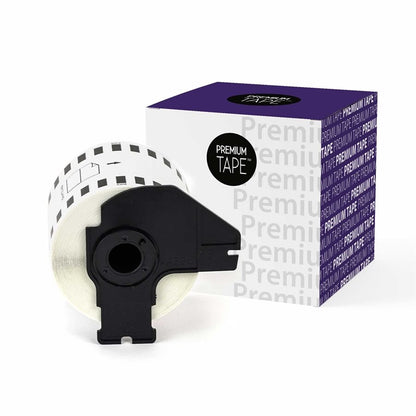 2.4" x 100' Continuous White Paper Label For Brother DK-2205