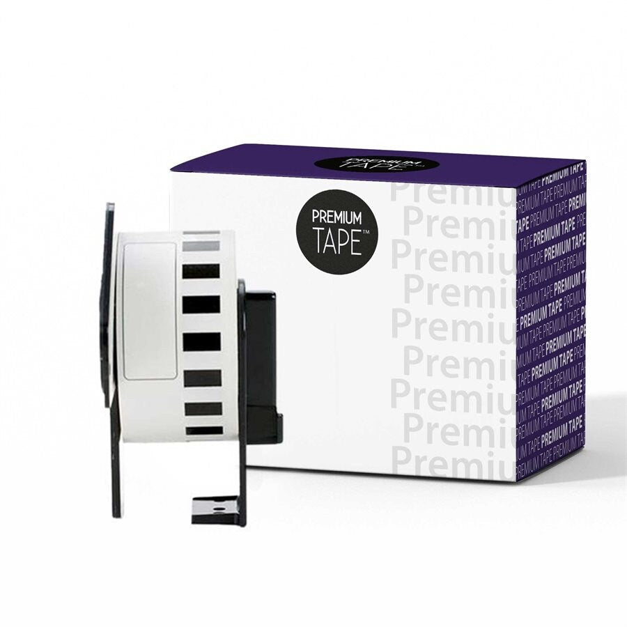 1.1" x 50' Continuous White Paper Label For Brother DK-2211