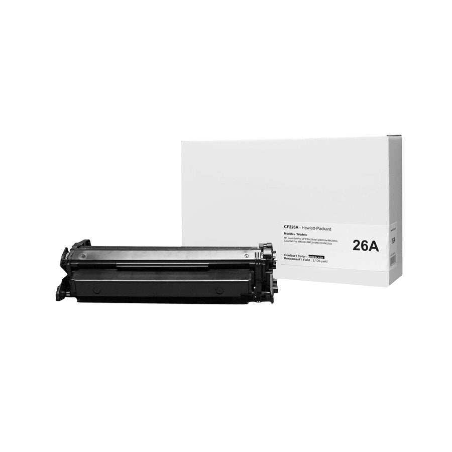 White Box New Compatible HP CF226A (26A) 3.1K Toner Cartridge