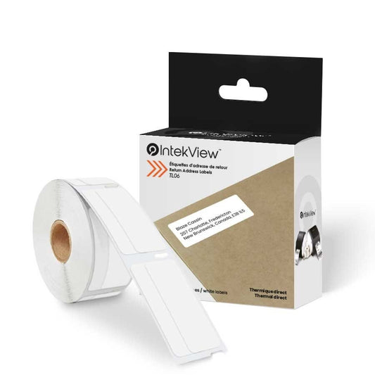0.75" x 2" Direct Thermal Mailing Address Labels 1" Core (500)