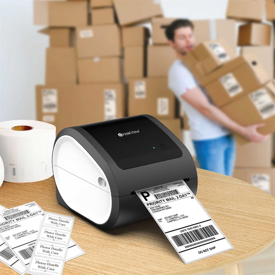 4" x 6" Direct Thermal Shipping Labels 1" Core (220 Labels)
