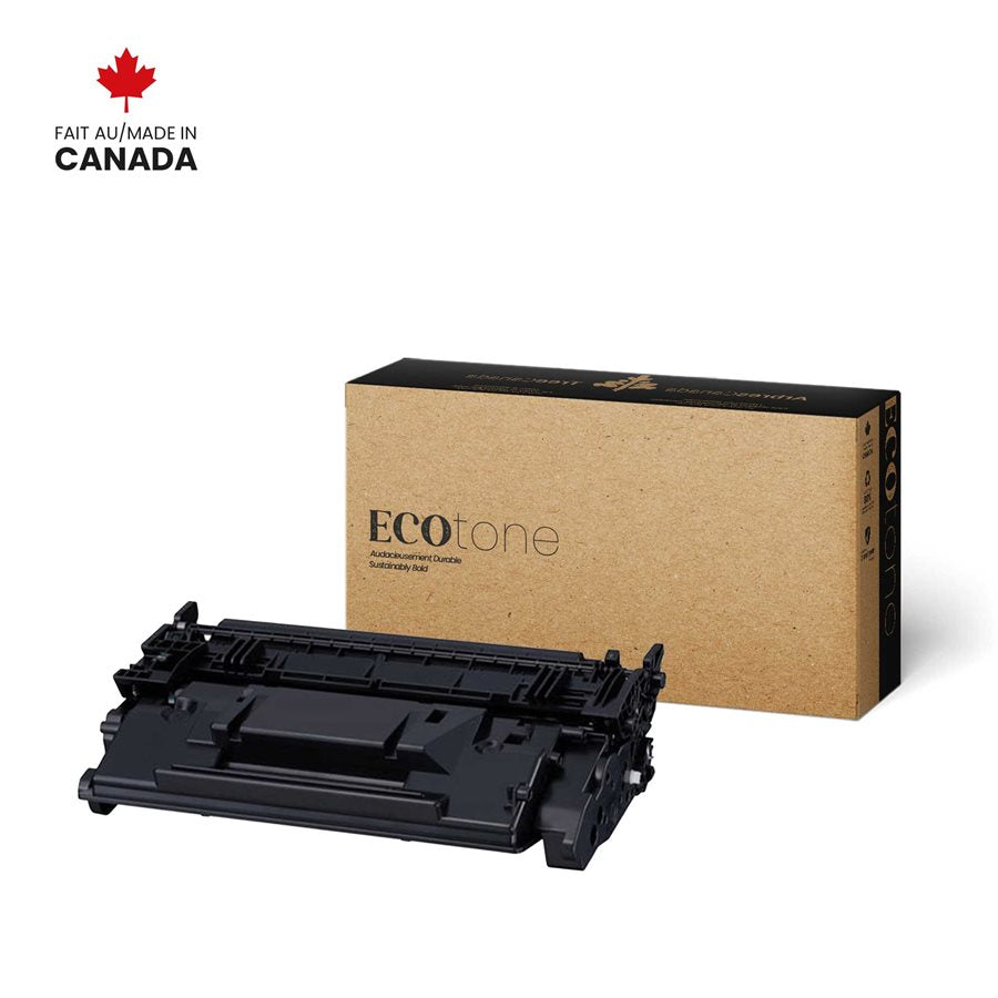Eco Tone Remanufactured HP CF287X 18K Toner Cartridge