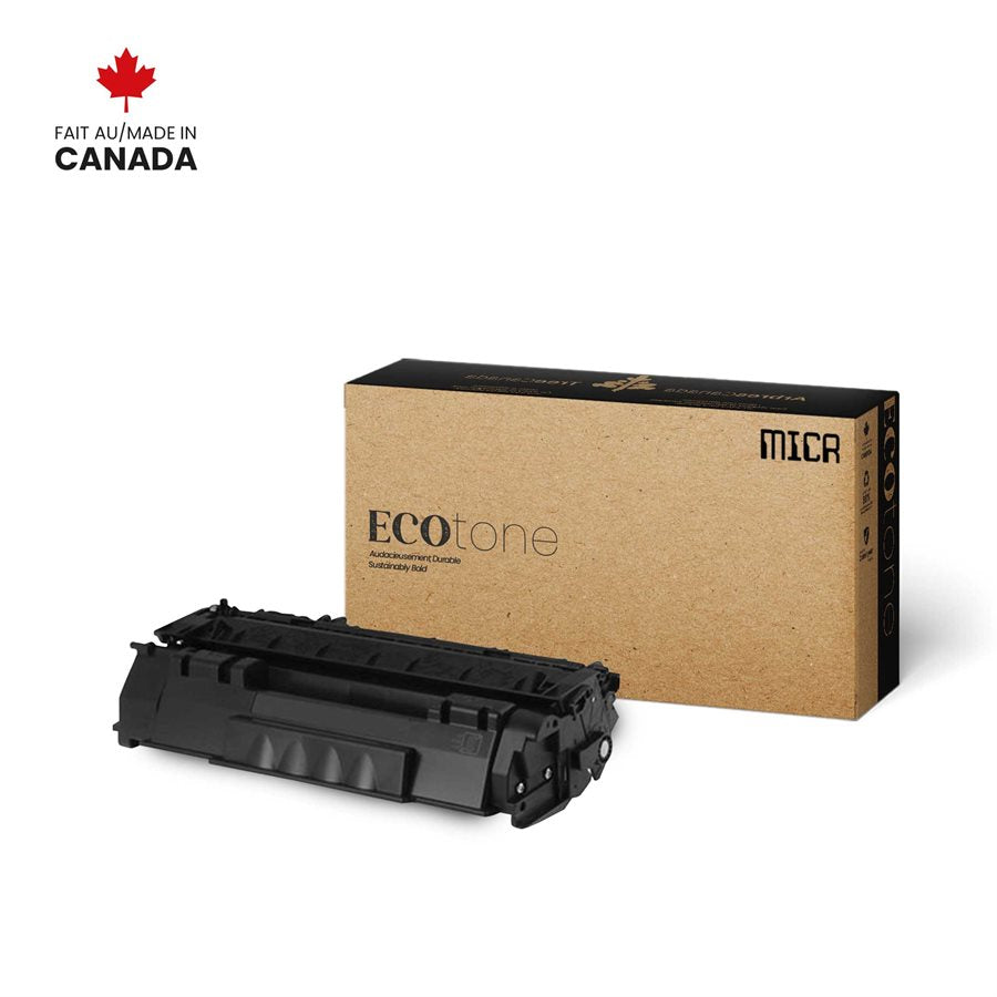 Eco Tone Remanufactured HP Q7553A MICR 3K MICR Toner Cartridge