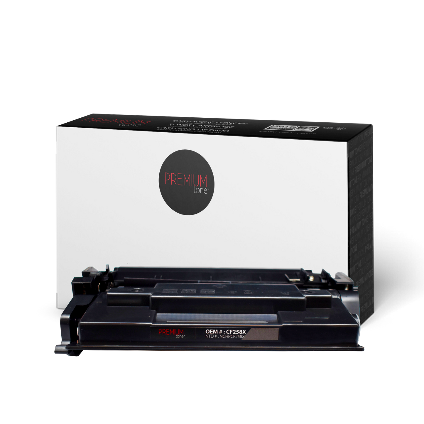 Premium Tone New Compatible HP CF258X YRTS (With Ink Level) 10K Toner Cartridge
