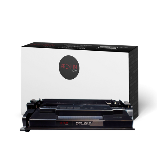Premium Tone New Compatible HP CF258X YRTS (With Ink Level) 10K Toner Cartridge