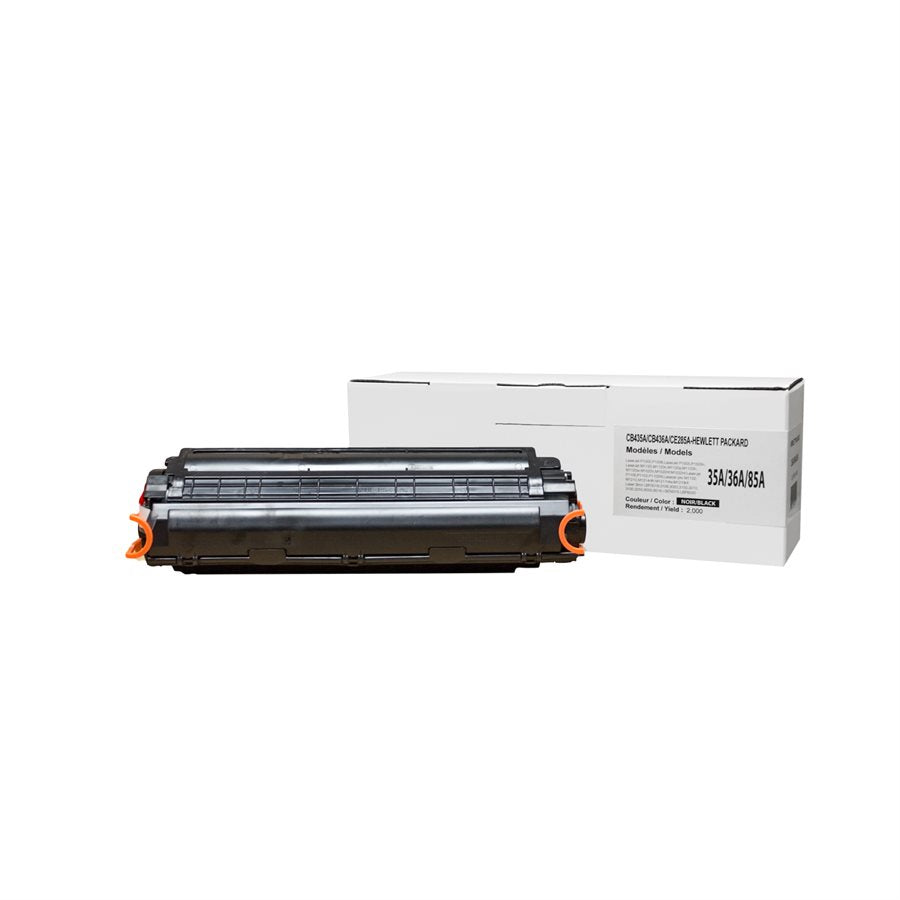 White Box New Compatible HP CB435A, CB436A, CE285A 2K Toner Cartridge