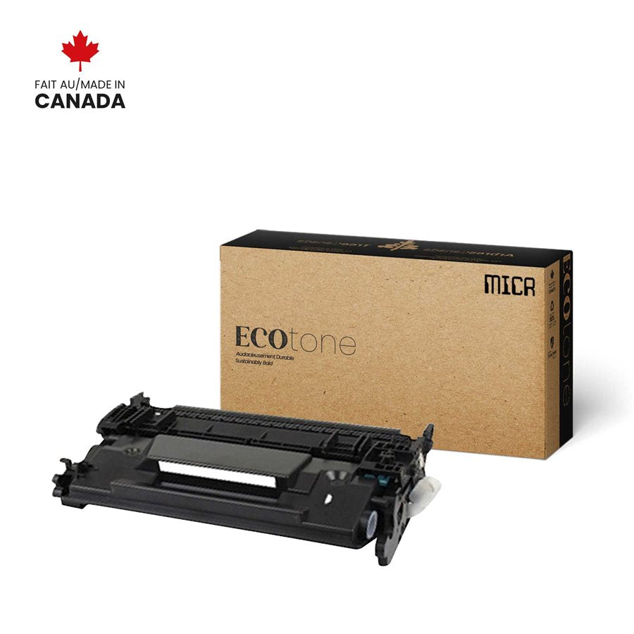 Eco Tone Remanufactured HP CF226X MICR 9K MICR Toner Cartridge