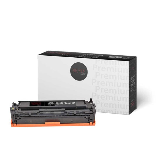 Premium Tone New Compatible HP CF210X / Canon No. 131 Universal Black 2.4K Toner Cartridge