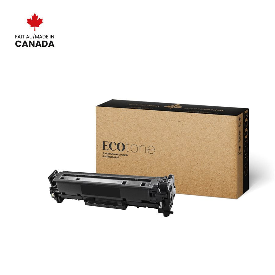 Eco Tone Remanufactured HP CB540A Black 2.2K Toner Cartridge